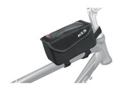 Сумка для велосипеда Kellys на верхнюю трубу рамы Celly, 0,7л, крепление на липучке,  окошко для смартфона YKK