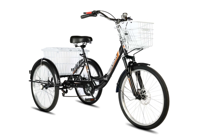 418.3471d8f384218604ed7e360f33c71515128.jpg.0x460 Velosiped trehkolesnii skladnoi dlya vzroslih RVZ Chempion 24" 6 skorostei Chernii kypit v Moskve v internet-magazine «VELOSTANOK» Velosiped trehkolesnii skladnoi dlya vzroslih RVZ Chempion 24" 6 skorostei Chernii Велосипед трехколесный складной для взрослых РВЗ Чемпион 24" 6 скоростей Черный