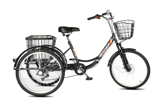 422.3471d8f384218604ed7e360f33c71515128.jpg.0x460 Velosiped trehkolesnii skladnoi dlya vzroslih RVZ Chempion 24" 6 skorostei Chernii kypit v Moskve v internet-magazine «VELOSTANOK» Velosiped trehkolesnii skladnoi dlya vzroslih RVZ Chempion 24" 6 skorostei Chernii Велосипед трехколесный складной для взрослых РВЗ Чемпион 24" 6 скоростей Черный