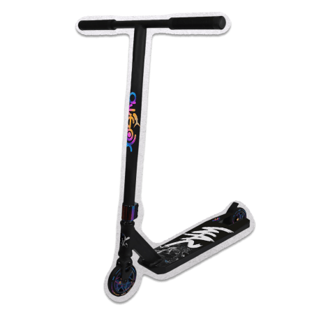 Самокат трюковый ATEOX SAW (черный) НОВИНКА!