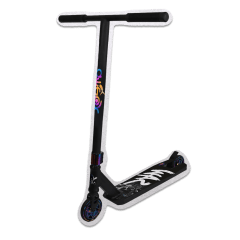 Самокат трюковый ATEOX SAW (черный) НОВИНКА!