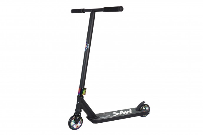 Самокат трюковый ATEOX SAW (черный) НОВИНКА!