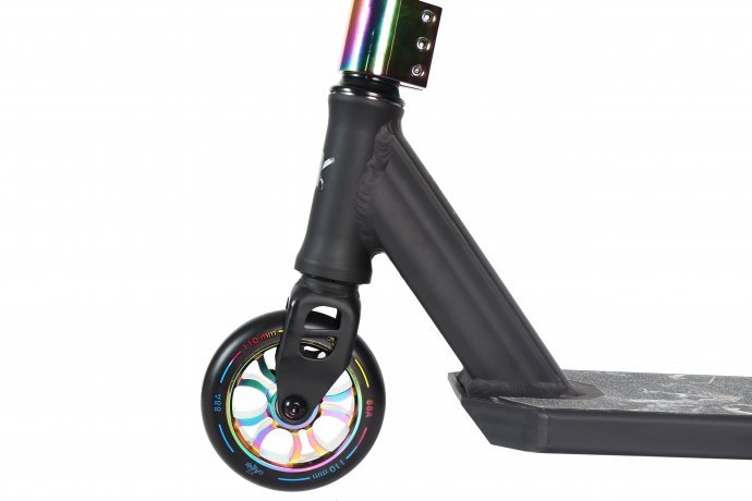 Самокат трюковый ATEOX SAW (черный) НОВИНКА!