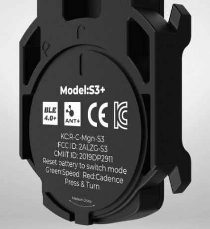 Датчик скорости/каденса Magene S3+ Speed/Cadence Dual Mode Sensor