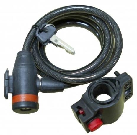 1666_0.0x460 Zamok velosipednii TBS ty-511 spiralnii. 10h1800mm. s kluchom i derjatelem. cvet: chyornii. v torgovoi ypakovke kypit v Moskve v internet-magazine «VELOSTANOK» Zamok velosipednii TBS ty-511 spiralnii. 10h1800mm. s kluchom i derjatelem. cvet: chyornii. v torgovoi ypakovke Замок велосипедный TBS ty-511 спиральный. 10х1800мм. с ключом и держателем. цвет: чёрный. в торговой упаковке