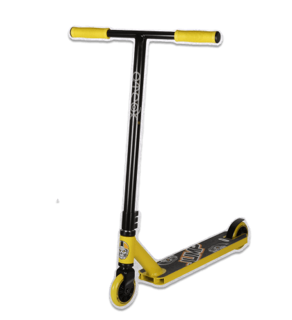 Самокат трюковый ATEOX JUMP 2020 (Черный/Желтый)