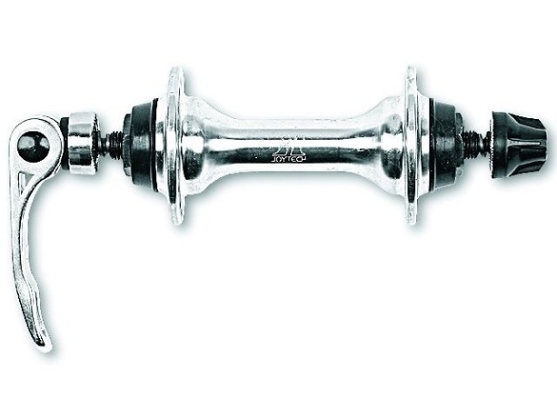 Велосипедная втулка Joy tech передняя a171dse, road, 36н, ось м9х100мм, с эксцентриком, алюм., 145г, серебр.