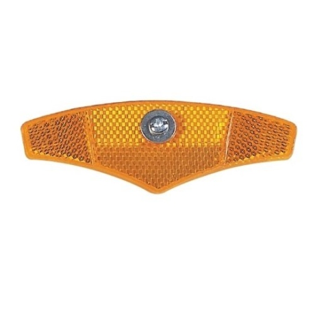 Катафот на спицу желтый 110х35