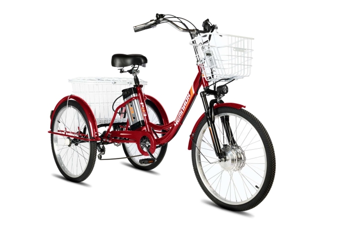 478.3471d8f384218604ed7e360f33c71515114.jpg.0x460 Velosiped elektricheskii trehkolesnii dlya vzroslih RVZ Chempion 24" 6 skorostei Krasnii kypit v Moskve v internet-magazine «VELOSTANOK» "Elektricheskii velosiped RVZ Chempion 24" - stil, komfort i ydobstvo v gorodskih poezdkah. Idealnii vibor dlya vzroslih. 6 skorostei, krasnii." Велосипед электрический трехколесный для взрослых РВЗ Чемпион 24" 6 скоростей Красный