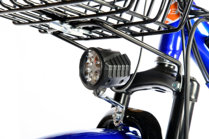 Велосипед электрический трехколесный для взрослых РВЗ Чемпион 24" 6 скоростей Красный