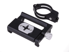 Держатель для смартфона 3,5-6,2 на руль 31,8 / 25,4мм, длина 50-100мм, ширина: 50мм, вес: 90г, чёрный