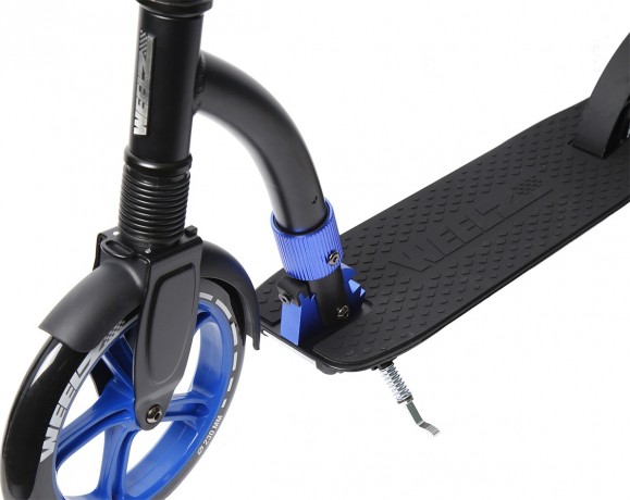Самокат Weelz Rock, Чёрный/синий