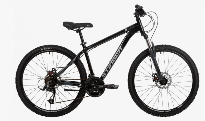 Велосипед STINGER 29" ELEMENT STD SE черный, алюминий, размер 18"